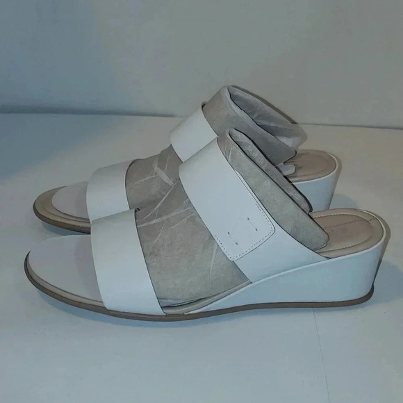 Ecco Shape Wedge Sandal Leather Size EU 41 NWT - Picture 6 of 9